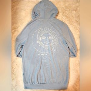 Fifth Sun Moon & Sun Hooded Sweatshirt/Size Small